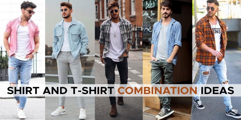 Shirt and T-shirt Combination for Men