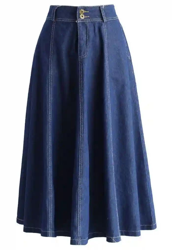 Vintage denim skirts