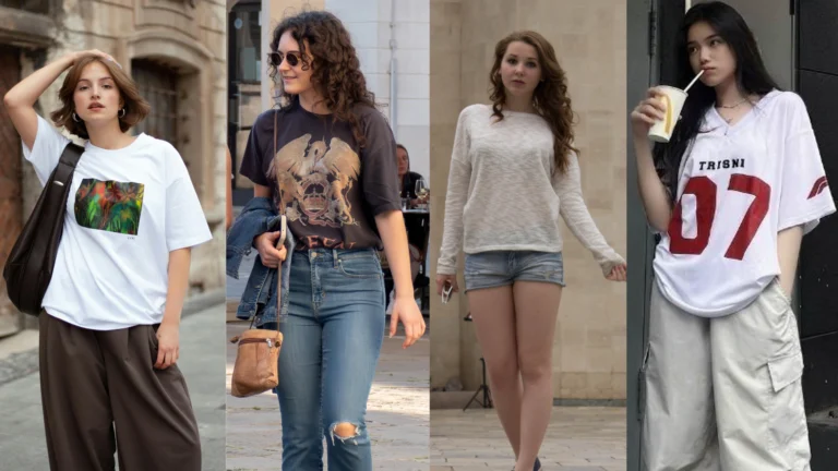 Women-to-Look-Stylish-in-a-T-shirt