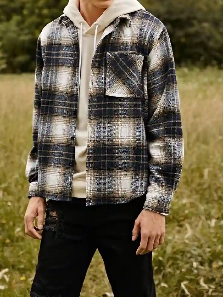 sweatshirt with Overshirt