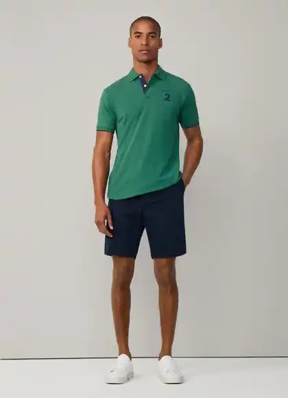 Combine with Navy Blue shorts