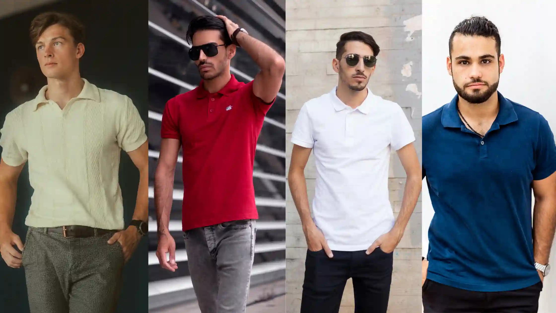 Polo T shirts Outfit Ideas for Men