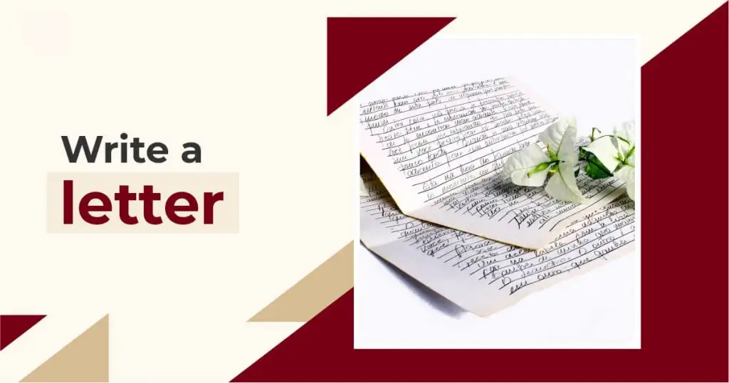 Write a letter