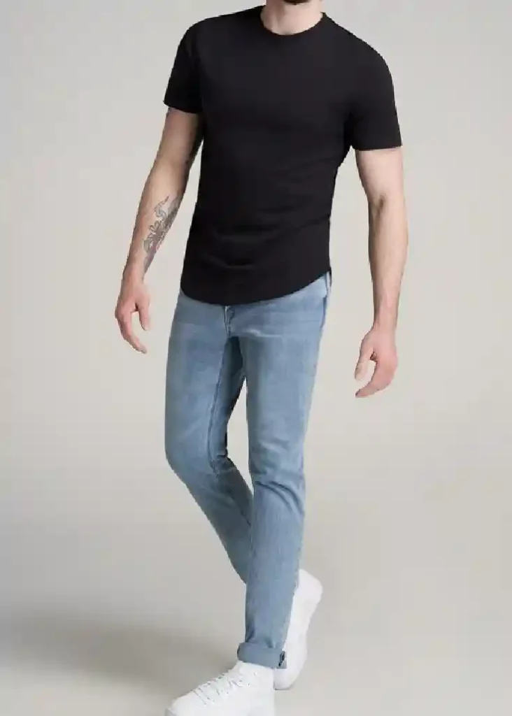 Pair with regular jeans