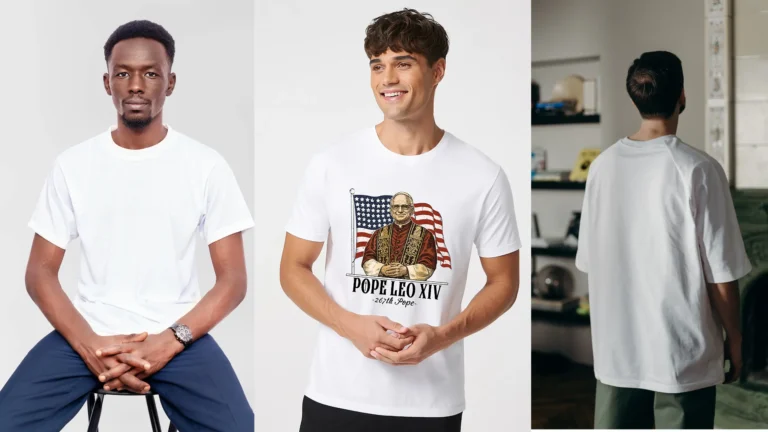 White T Shirt Combination for Men