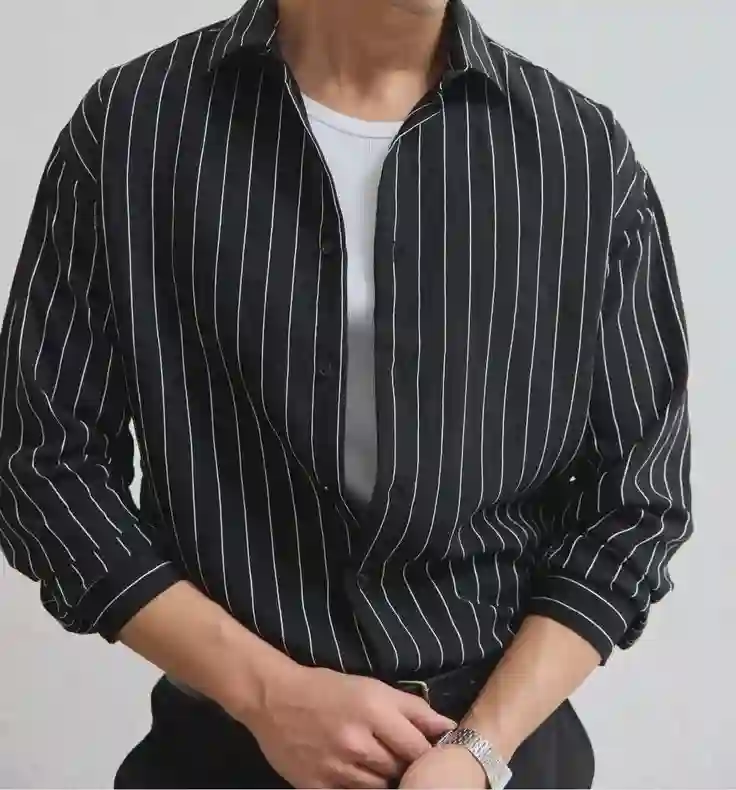 Wear an overshirt over the t shirt