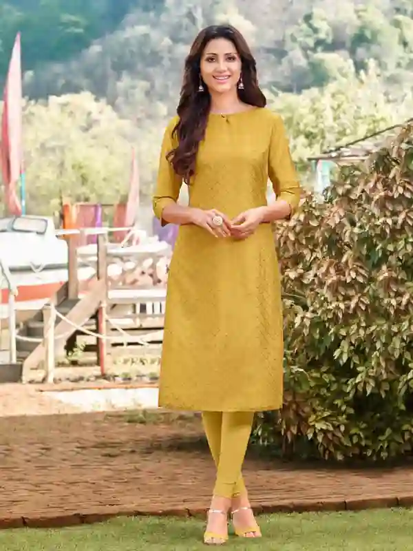 Long Straight Kurti